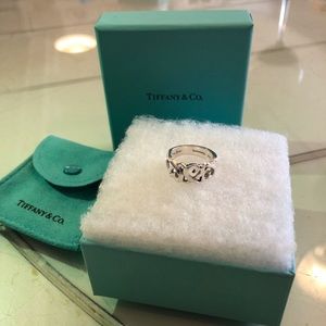 Tiffany & Co Picasso Paloma Heart Ring sz 4.5